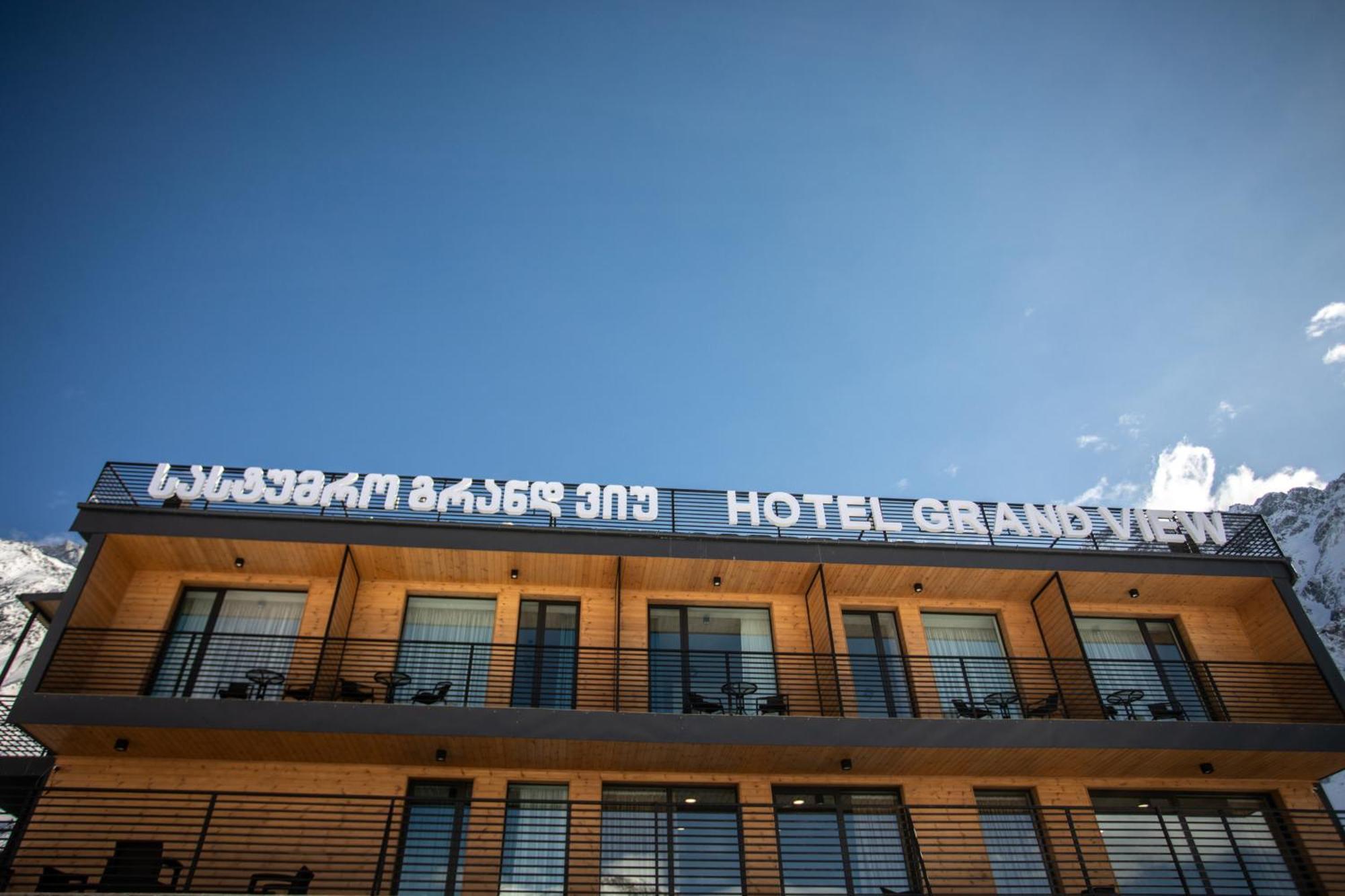 Kazbegi Hotel Grand View Luaran gambar